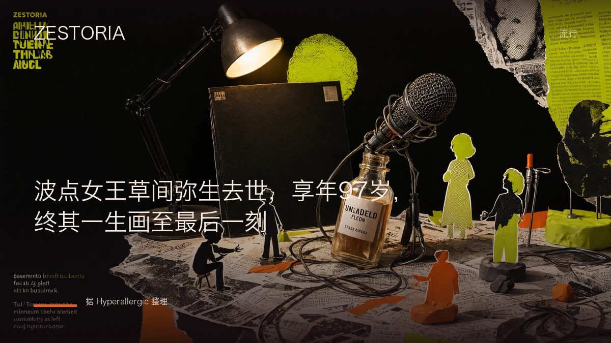 波点女王草间弥生去世，享年97岁，终其一生画至最后一刻