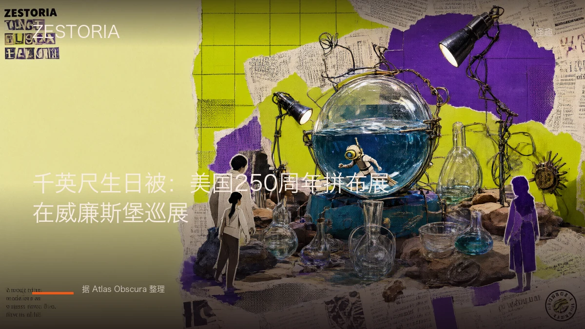 千英尺生日被：美国250周年拼布展在威廉斯堡巡展