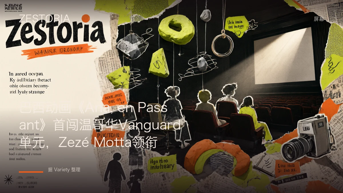 巴西动画《Ana, en Passant》首闯温哥华Vanguard单元，Zezé Motta领衔