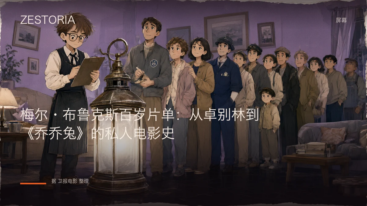 梅尔·布鲁克斯百岁片单：从卓别林到《乔乔兔》的私人电影史