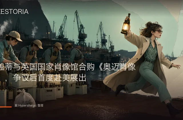 盖蒂与英国国家肖像馆合购《奥迈肖像》，争议后首度赴美展出