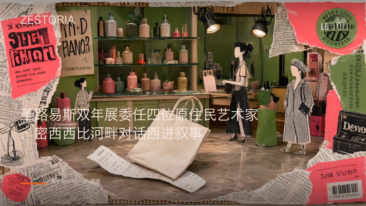 圣路易斯双年展委任四位原住民艺术家，密西西比河畔对话西进叙事