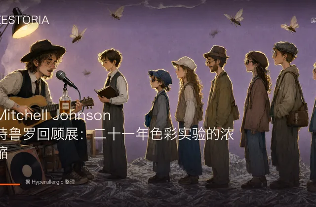 Mitchell Johnson 特鲁罗回顾展：二十一年色彩实验的浓缩
