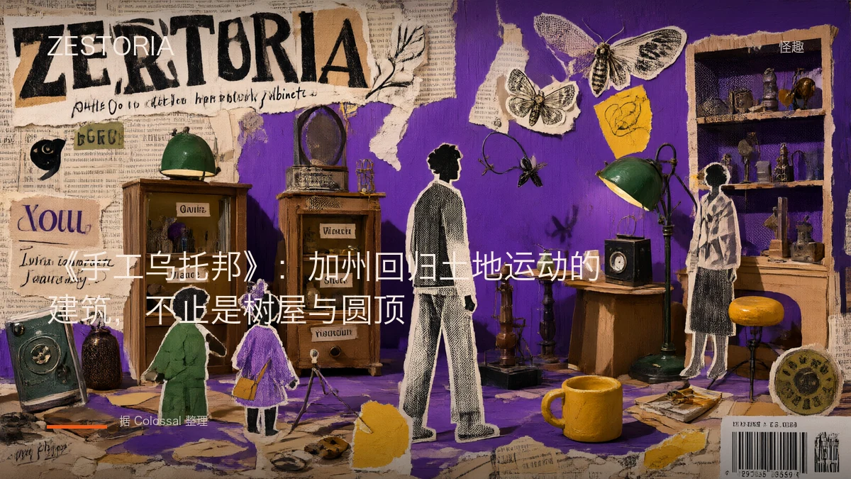 《手工乌托邦》：加州回归土地运动的建筑，不止是树屋与圆顶